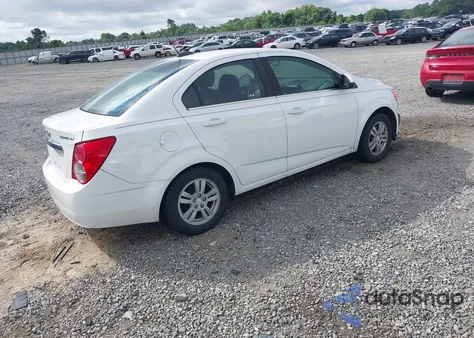 2016 Chevrolet Sonic Lt Auto from USA, damaged, VIN 1G1JC5SHXG4101926